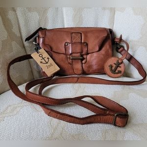 HARBOUR 2ND LEATHER LUNA BAG CONVERTIBLE SHOULDER  CROSSBODY BELT BAG 💫NWT💫